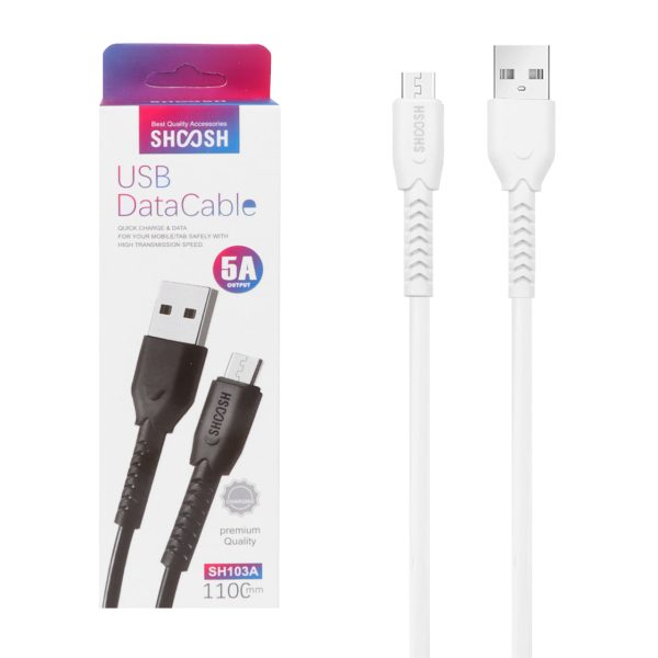 کابل شارژ اندروید مدل SH103A برند SHOOSH